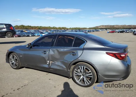 2020 Infiniti Q50 Pure z USA, uszkodzony, nr VIN JN1EV7AR1LM253549